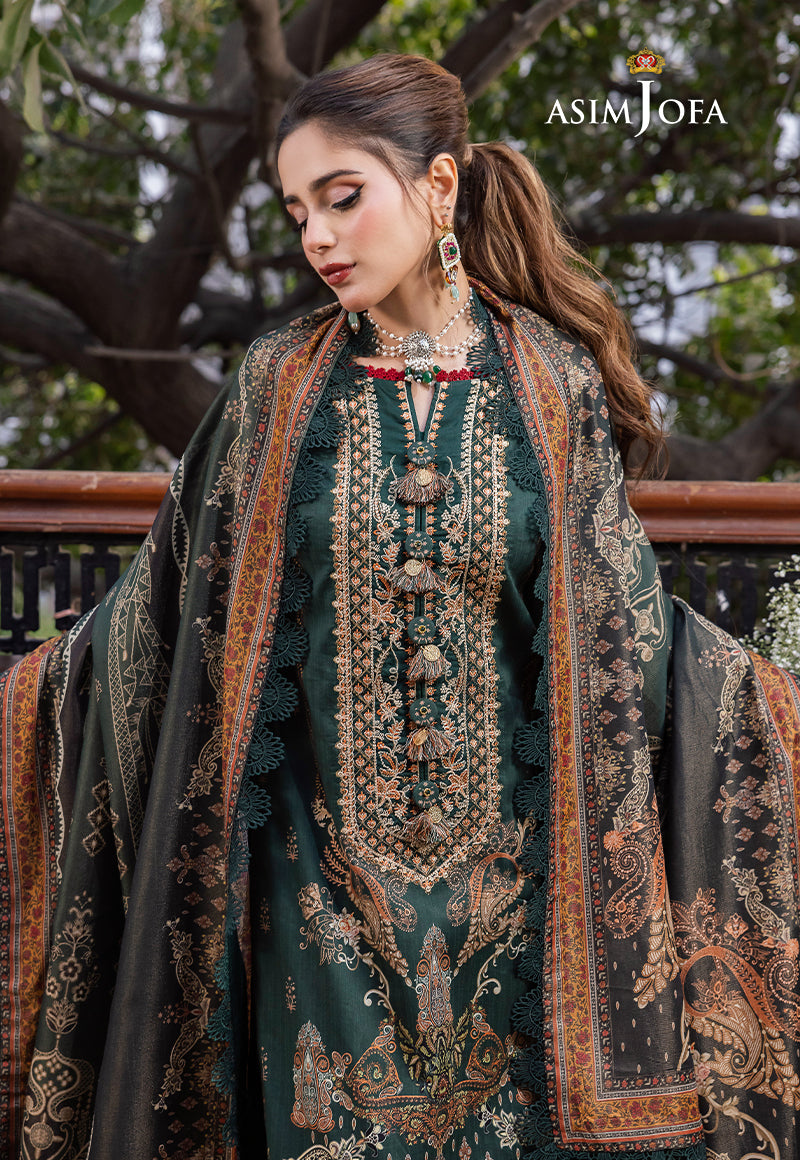 AJRW-02 EMBROIDERED PREMIUM WINTER COTTON 3 PCS