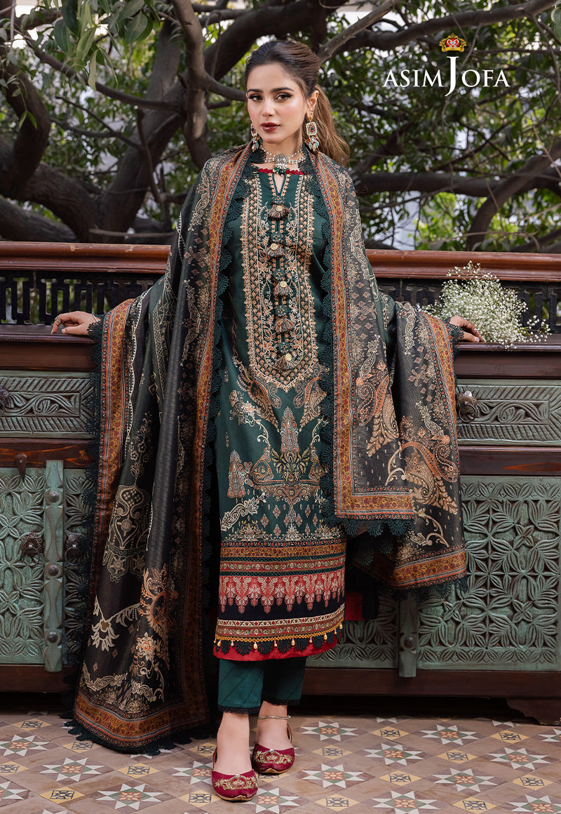 AJRW-02 EMBROIDERED PREMIUM WINTER COTTON 3 PCS