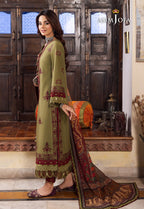 AJRW-30 EMBROIDERED PREMIUM WINTER COTTON 3 PCS