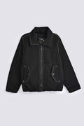 BOYS CONTRAST THREAD PUFFER JACKET