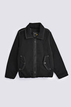 BOYS CONTRAST THREAD PUFFER JACKET