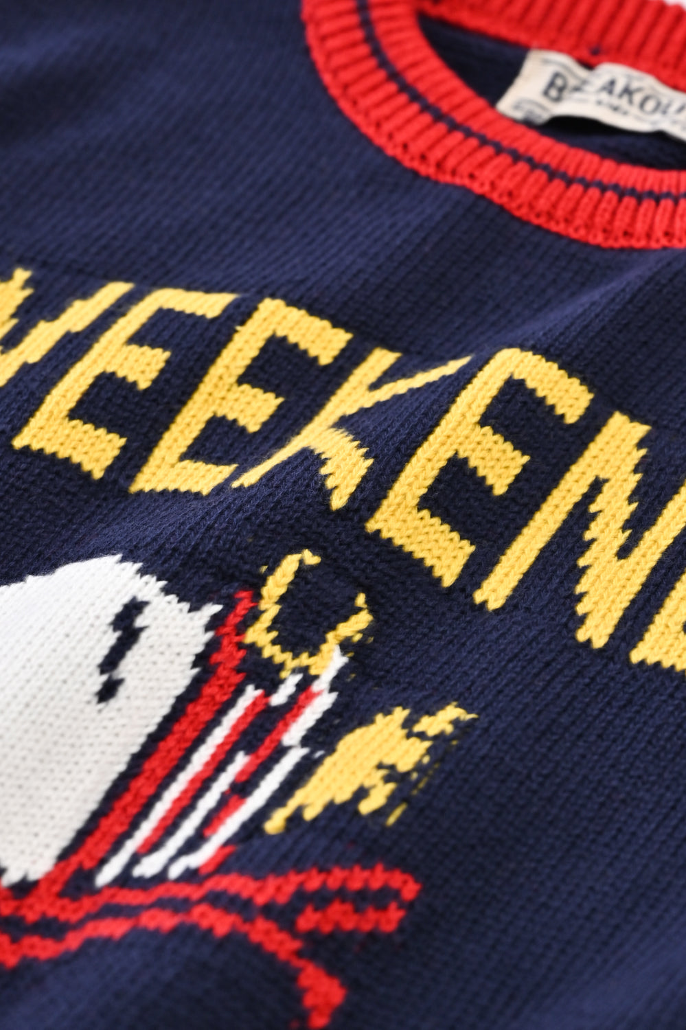 BOYS SNOOPY JACQUARD SWEATER